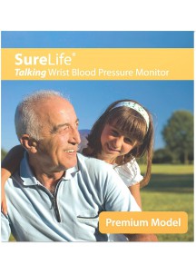 SureLife Premium Talking Wrist Blood Pressure Monitor - (1 per Box)